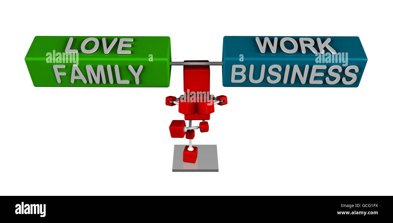 love family - work business Stock Photo