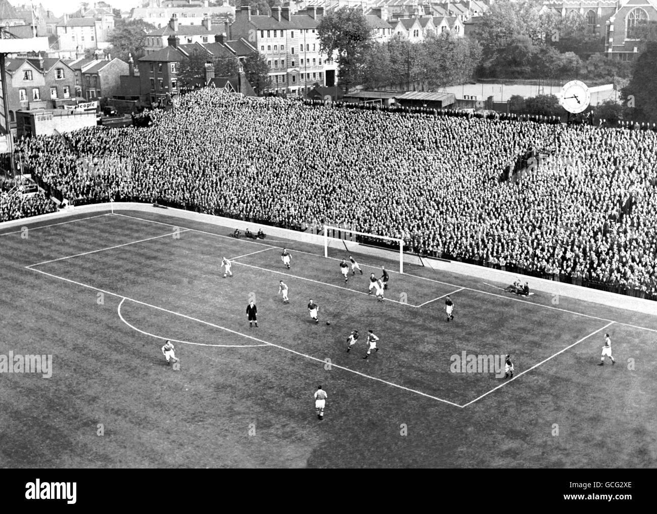 Football Cup final 1949 Stock Photo Alamy
