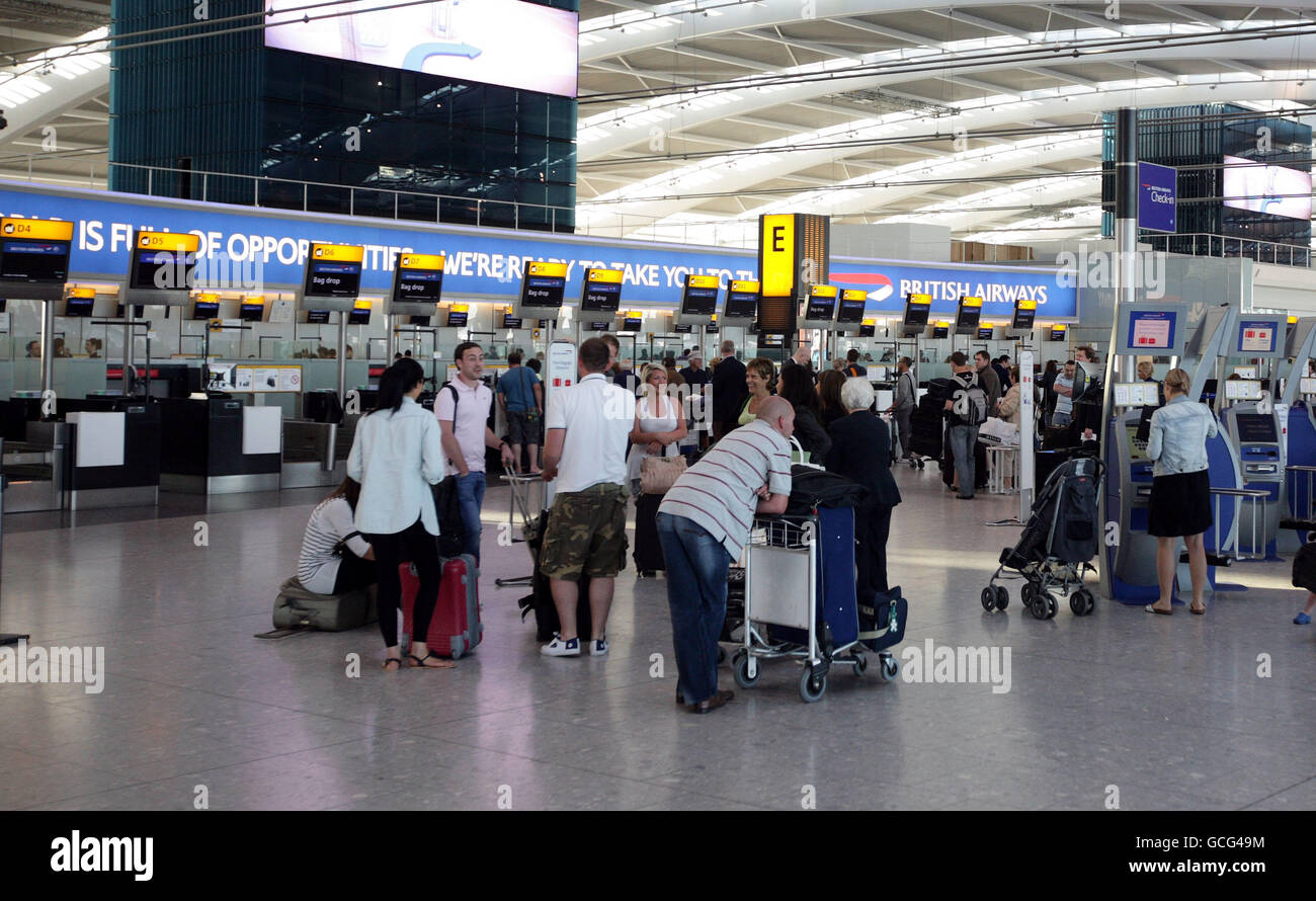 BA cabin crew strike Stock Photo - Alamy