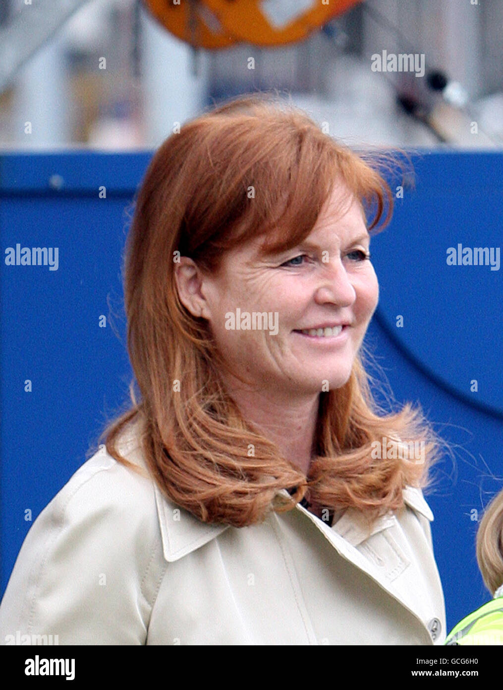 Duchess of York arrives home Stock Photo Alamy