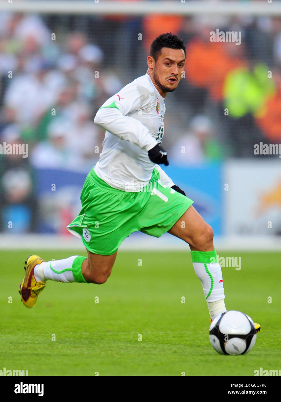 Soccer - International Friendly - Republic of Ireland v Algeria - RDS Stadium. Karim Ziani, Algeria. Stock Photo