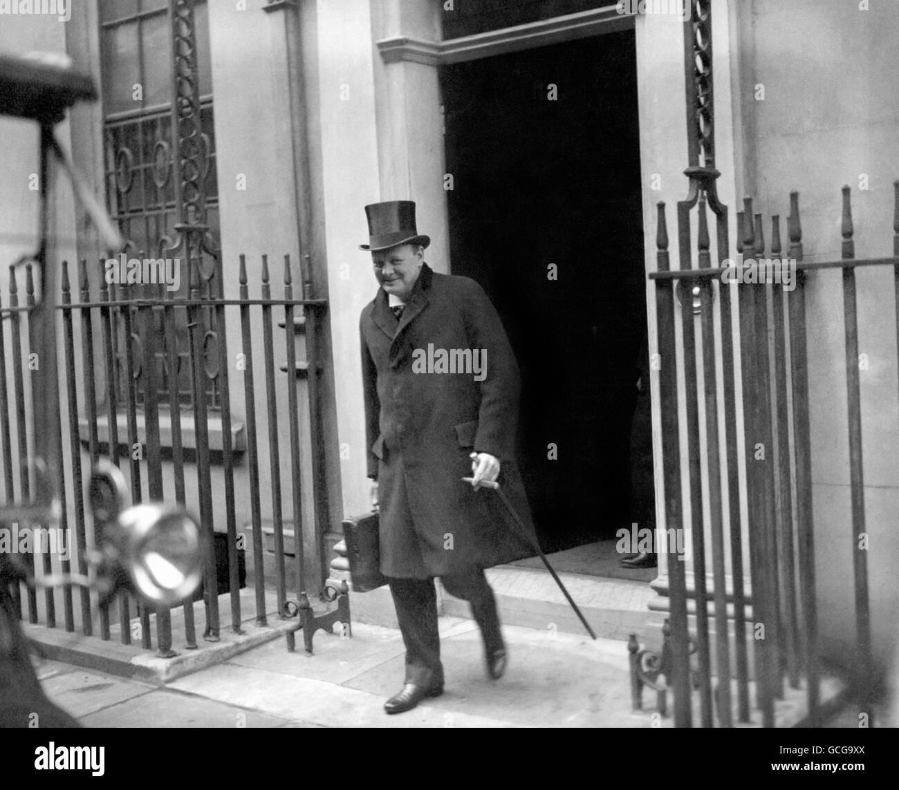 Winston Churchill Downing Street Stock Photos Winston Churchill