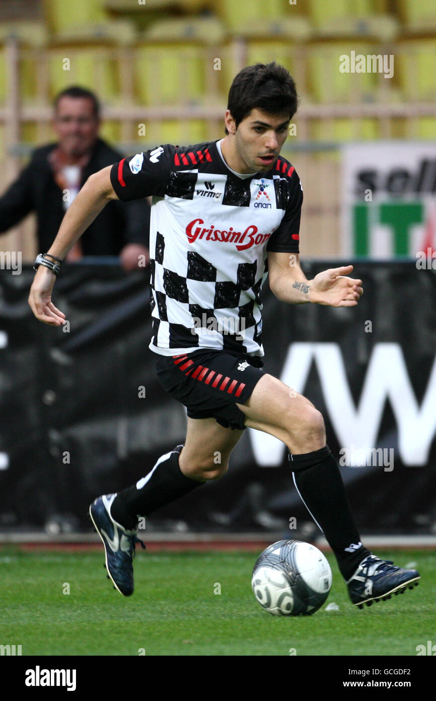 Soccer - Charity Match - Celebrity v Formula One Drivers - Stade Louis II. Jaime Alguersuari, Toro Rosso Stock Photo