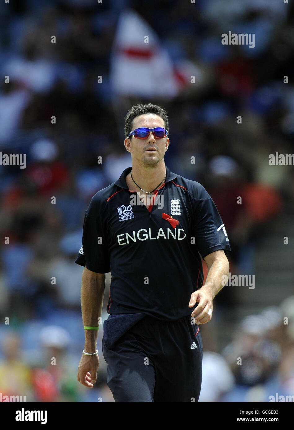 England's Kevin Pietersen in the field during the ICC World Twenty20