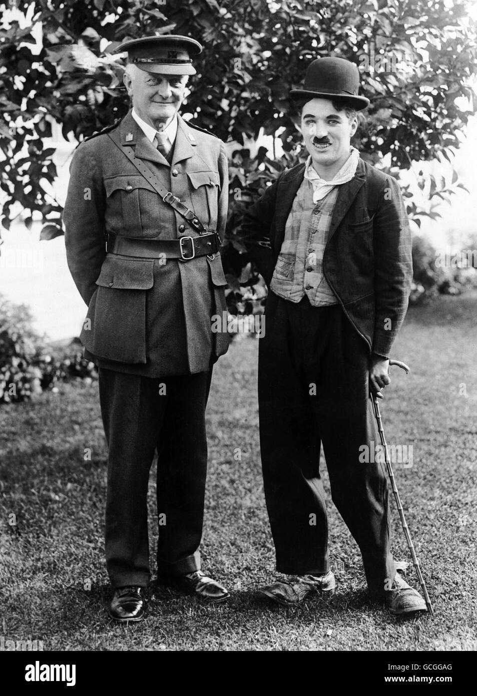 Charlie Chaplin Stock Photo