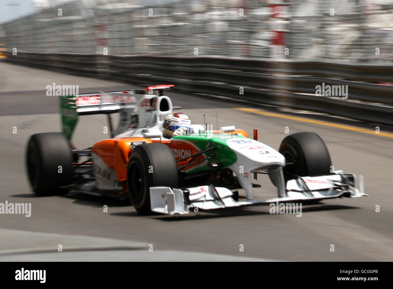 Formula One Motor Racing - Monaco Grand Prix - Practice and Qualifying - Circuit de Monaco. Adrian Sutil (GER), Force India. Stock Photo