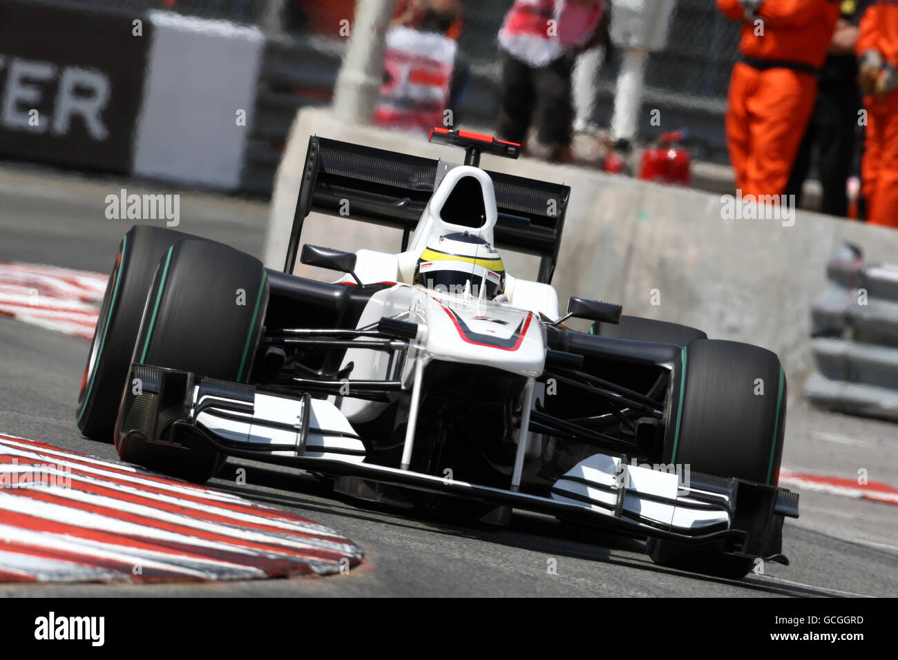 Formula One Motor Racing - Monaco Grand Prix - Practice and Qualifying - Circuit de Monaco. Kamui Kobayashi (JPN), BMW Sauber. Stock Photo