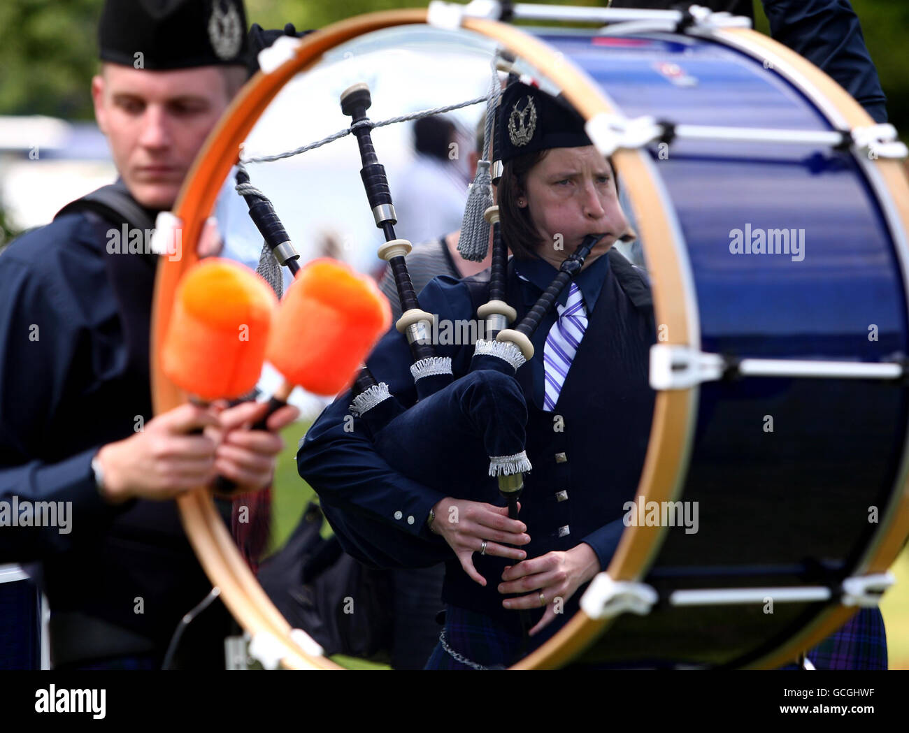 Pipe band drum hires stock photography and images Alamy