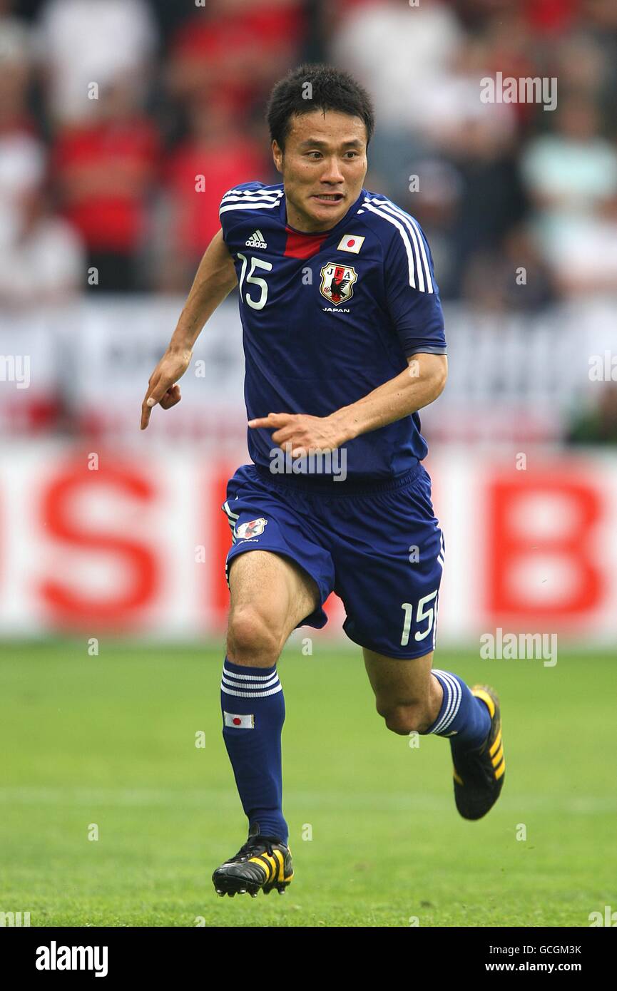 Soccer - International Friendly - Japan v England - UPC-Arena. Yasuyuki Konno, Japan Stock Photo