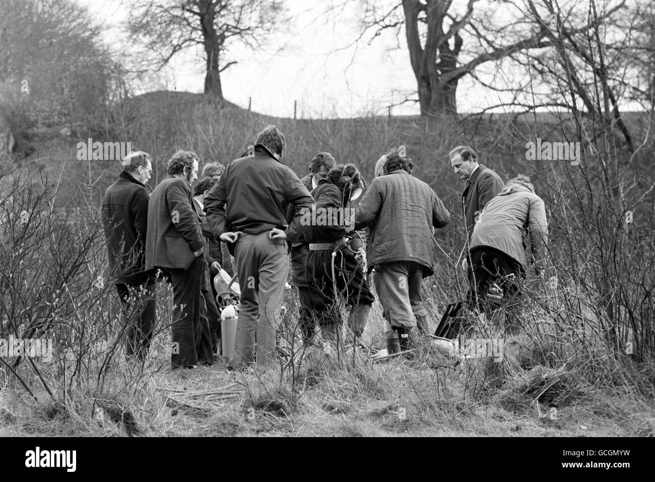 Crime - Murder - The Black Panther Case - Kidsgrove - 1975 Stock Photo ...