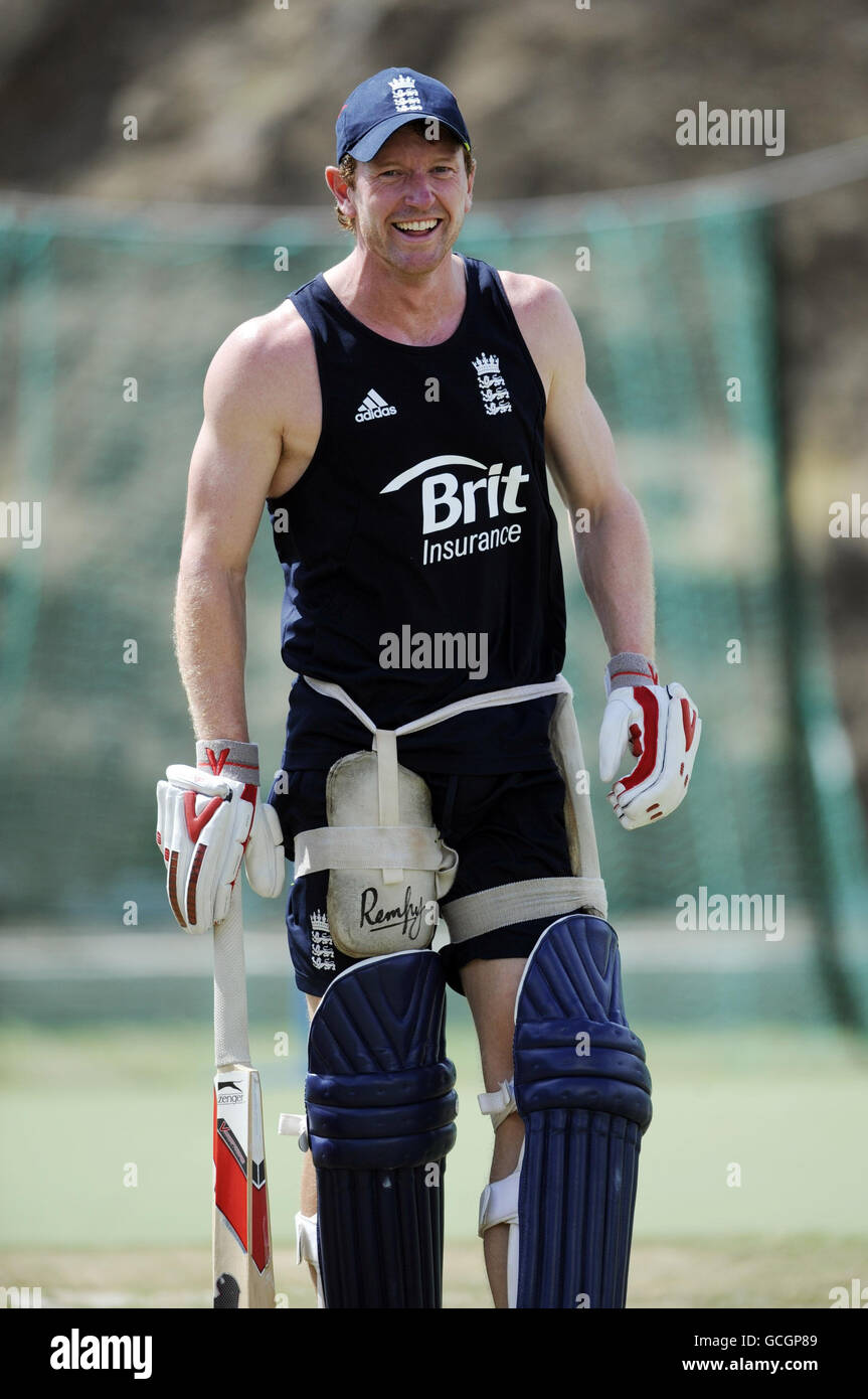 Cricket England Nets Session Beausejour Cricket Ground. England