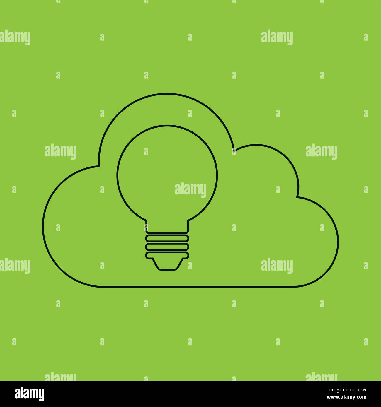 ecology eco nature protection bulb Stock Vector Image & Art - Alamy