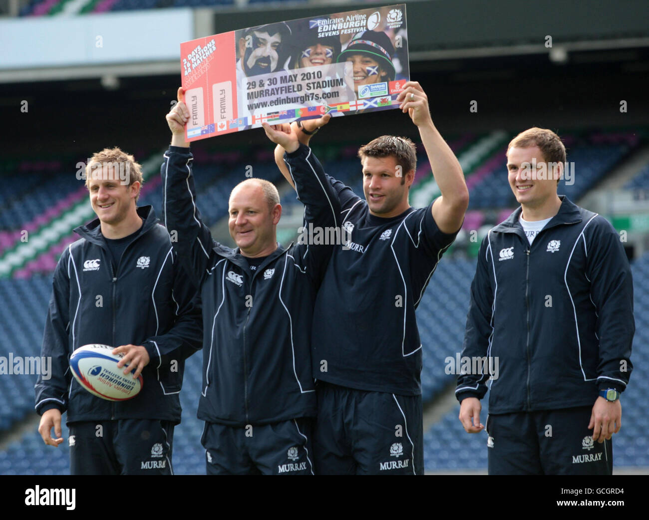 Rugby Union - Scotland 7'S Squad Announcement - Murrayfield Stock Photo ...