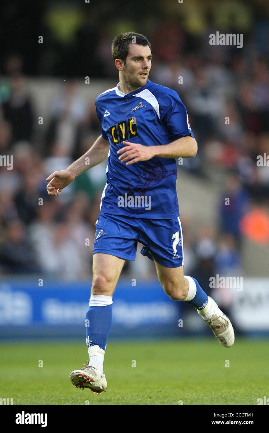 Soccer - Coca-Cola Football League One - Play Off Semi Final - Second Leg - Milwall v Huddersfield Town - The New Den Stock Photo