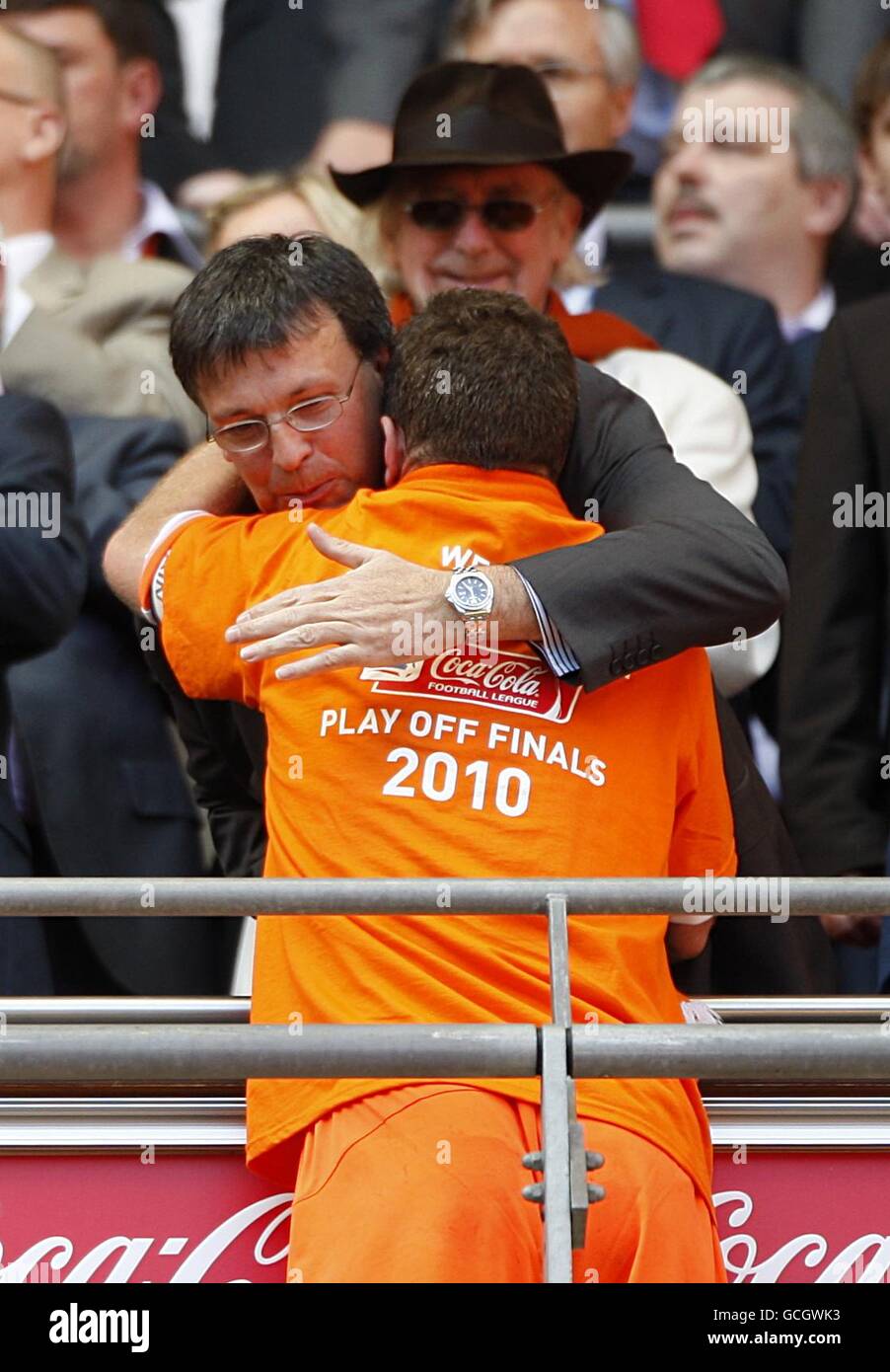 Blackpool wembley play off adam hires stock photography and images Alamy