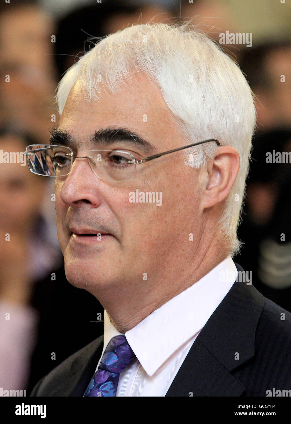 Former Chancellor Of The Exchequer Alistair Darling Walks Through The ...