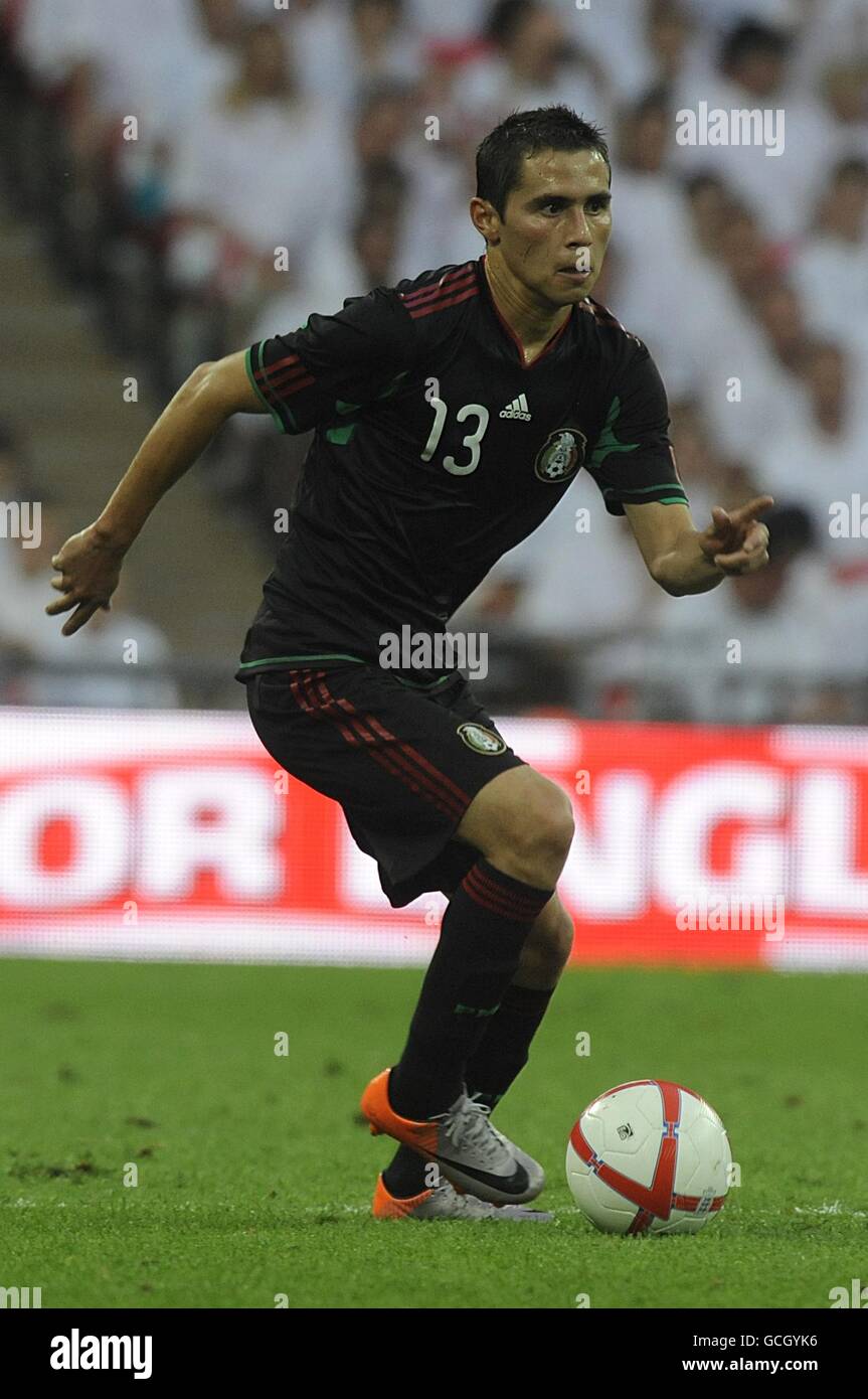 Soccer - International Friendly - England v Mexico - Wembley Stadium. Paul Aguilar, Mexico. Stock Photo