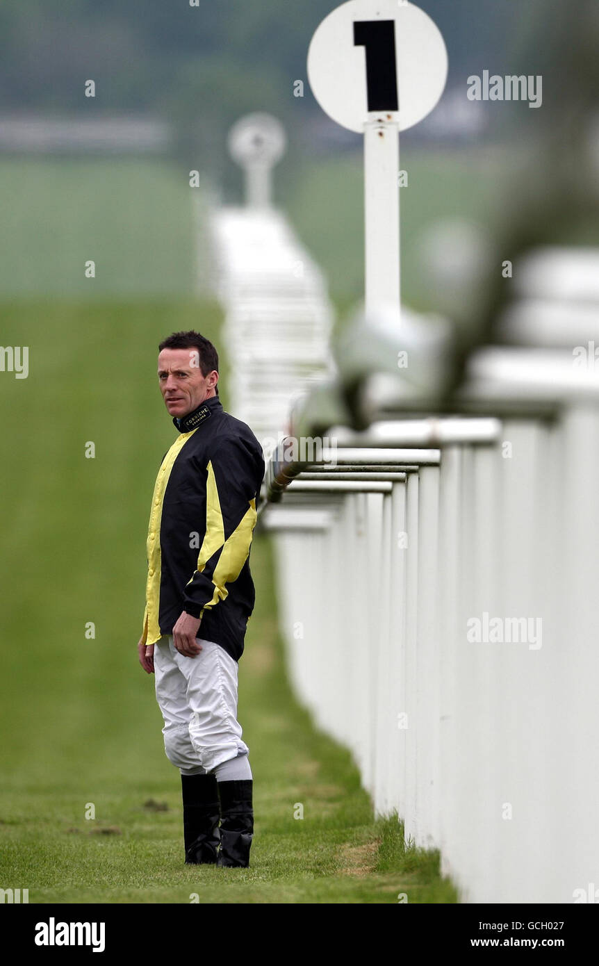 Horse Racing Chepstow Racecourse Stock Photo Alamy