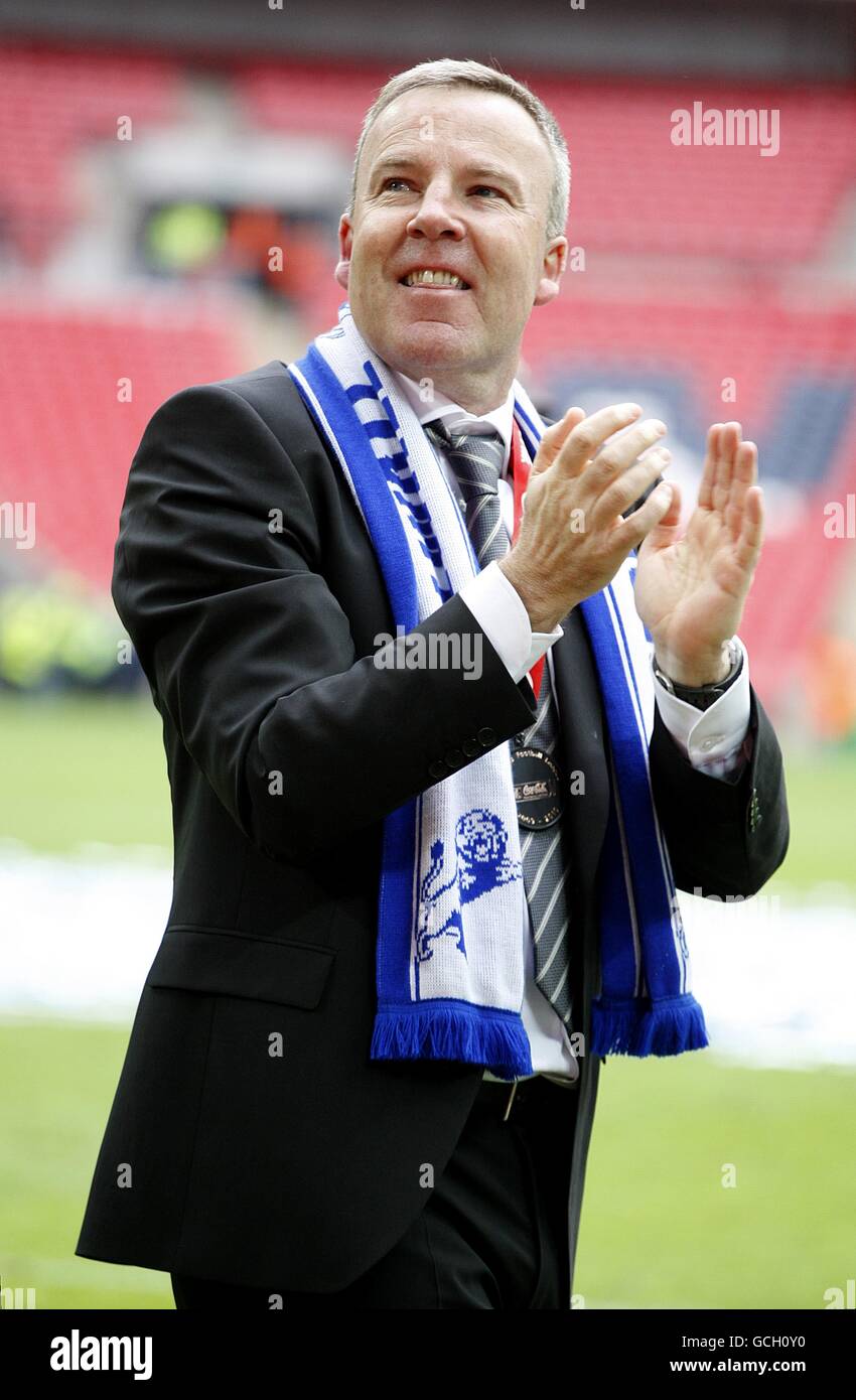 Millwall Manager Kenny Jackett Celebrates After The Final Whistle Hi millwall-manager-kenny-jackett-celebrates-after-the-final-whistle-hi