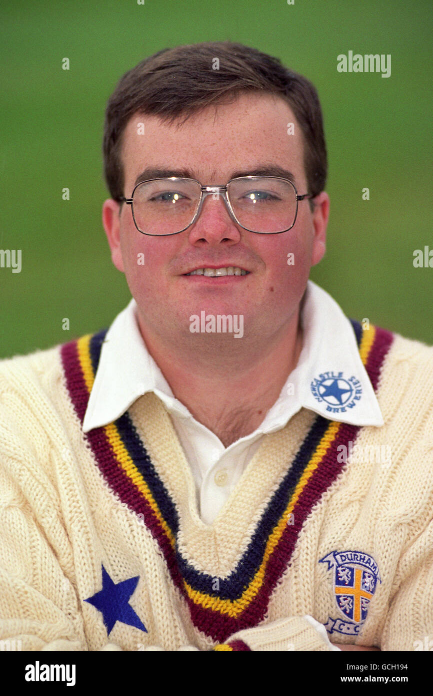 Cricket Durham County Cricket Club Photocall. David Cox, Durham