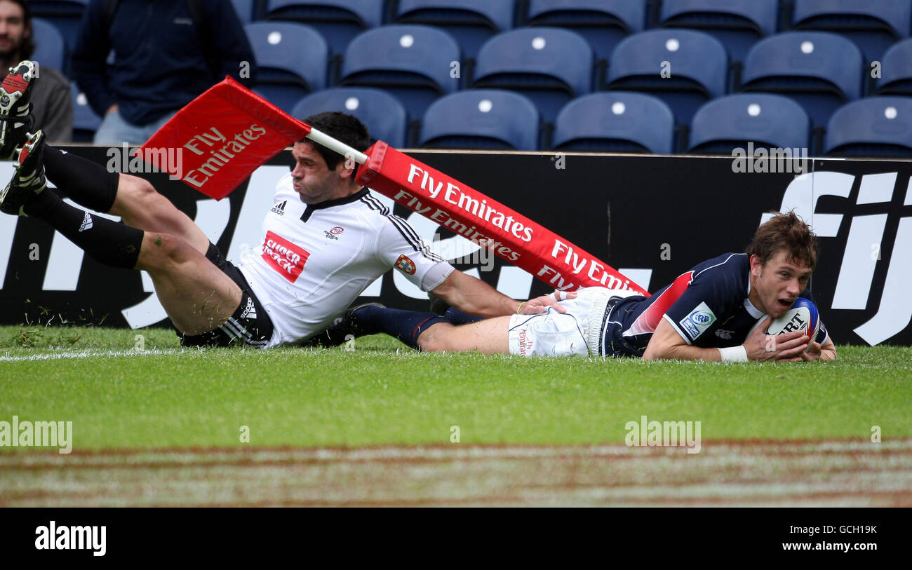 Rugby international rugby series rugbyu sevens action scoring ball ...