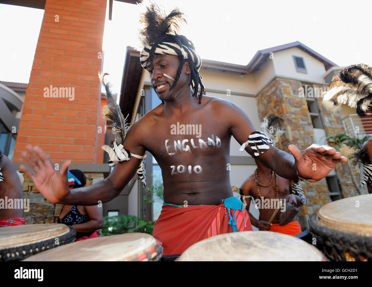The england team the 2010 fifa world cup rustenburg hi-res stock ...