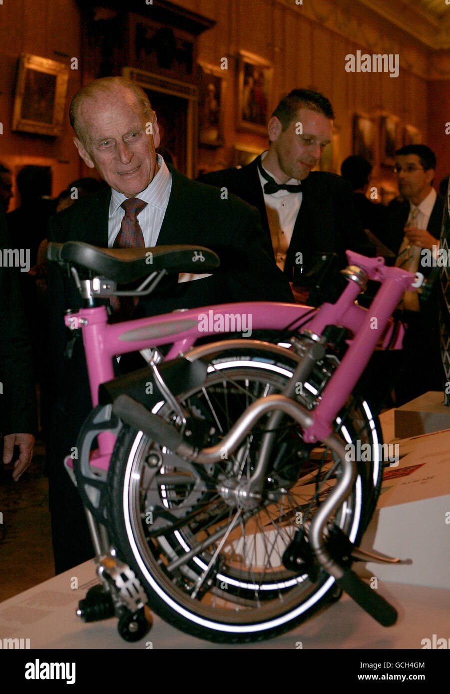 Admires the winner of the prince philip designers prize hi-res stock