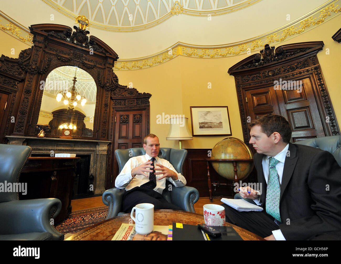 Jeremy Browne at the Foreign Office Stock Photo