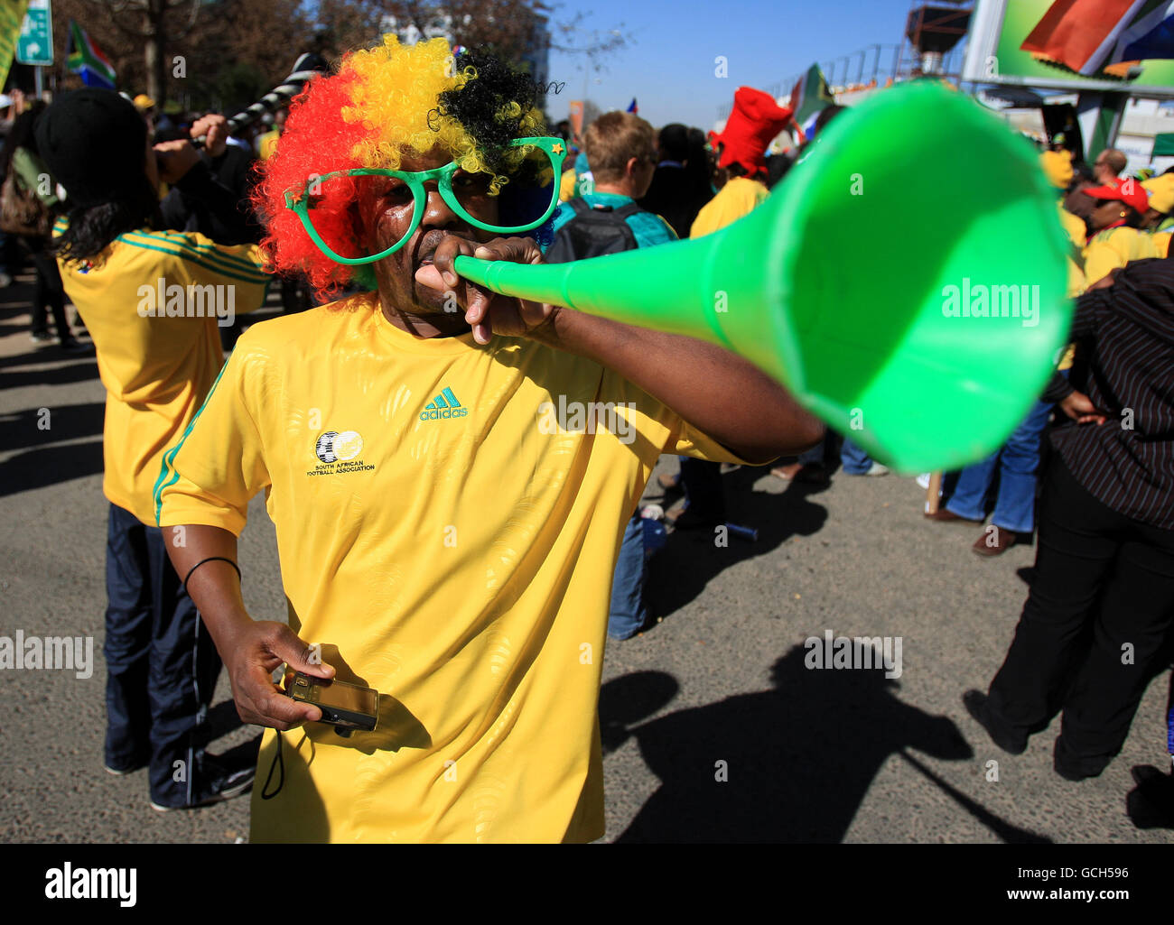 Soccer - 2010 FIFA World Cup South Africa - Pre World Cup Parade - Johannesburg Stock Photo