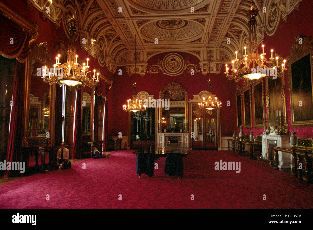 State Dining Room B Palace Stock Photo Alamy