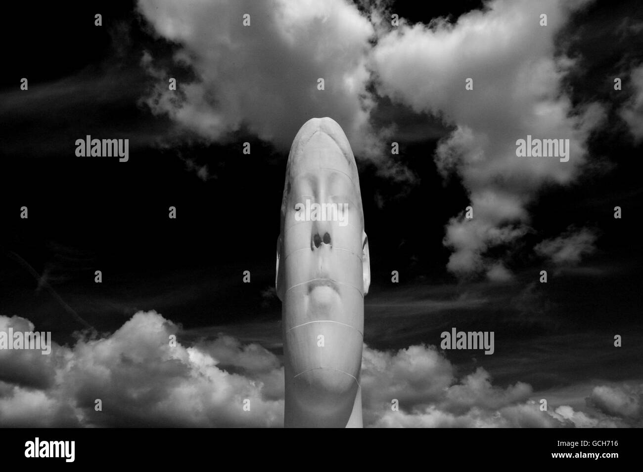 Landmarks Dream Statue St Helens Stock Photo Alamy