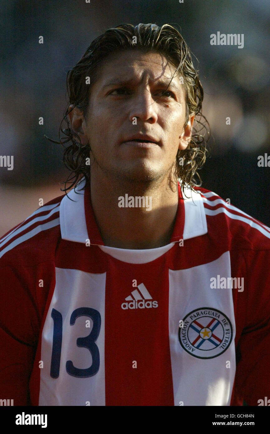 Paraguayan soccer stars' jerseys