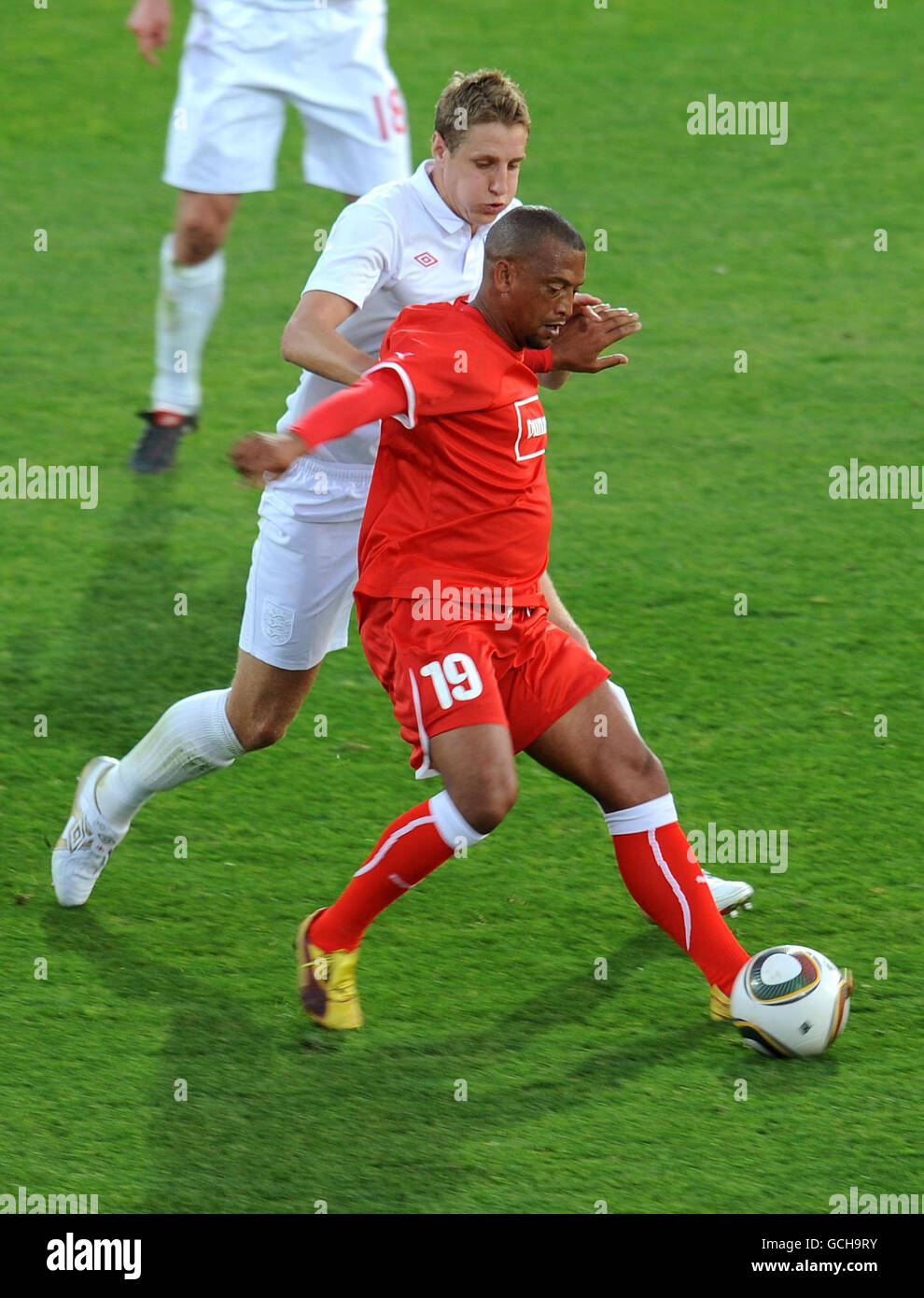 Soccer training match england v platinum all stars moruleng stadium hi