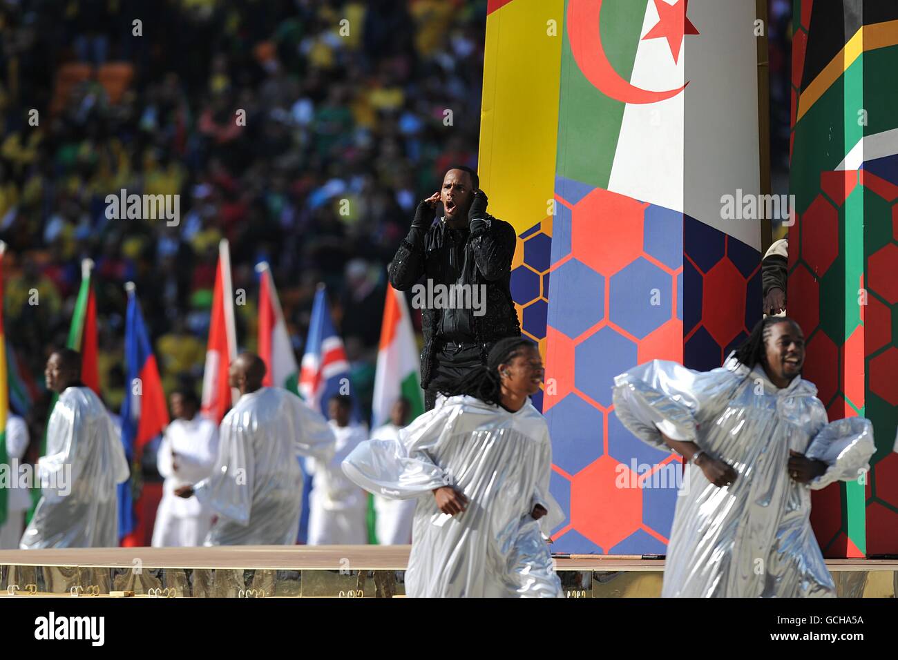 Soccer 2010 FIFA World Cup South Africa Opening Ceremony Soccer