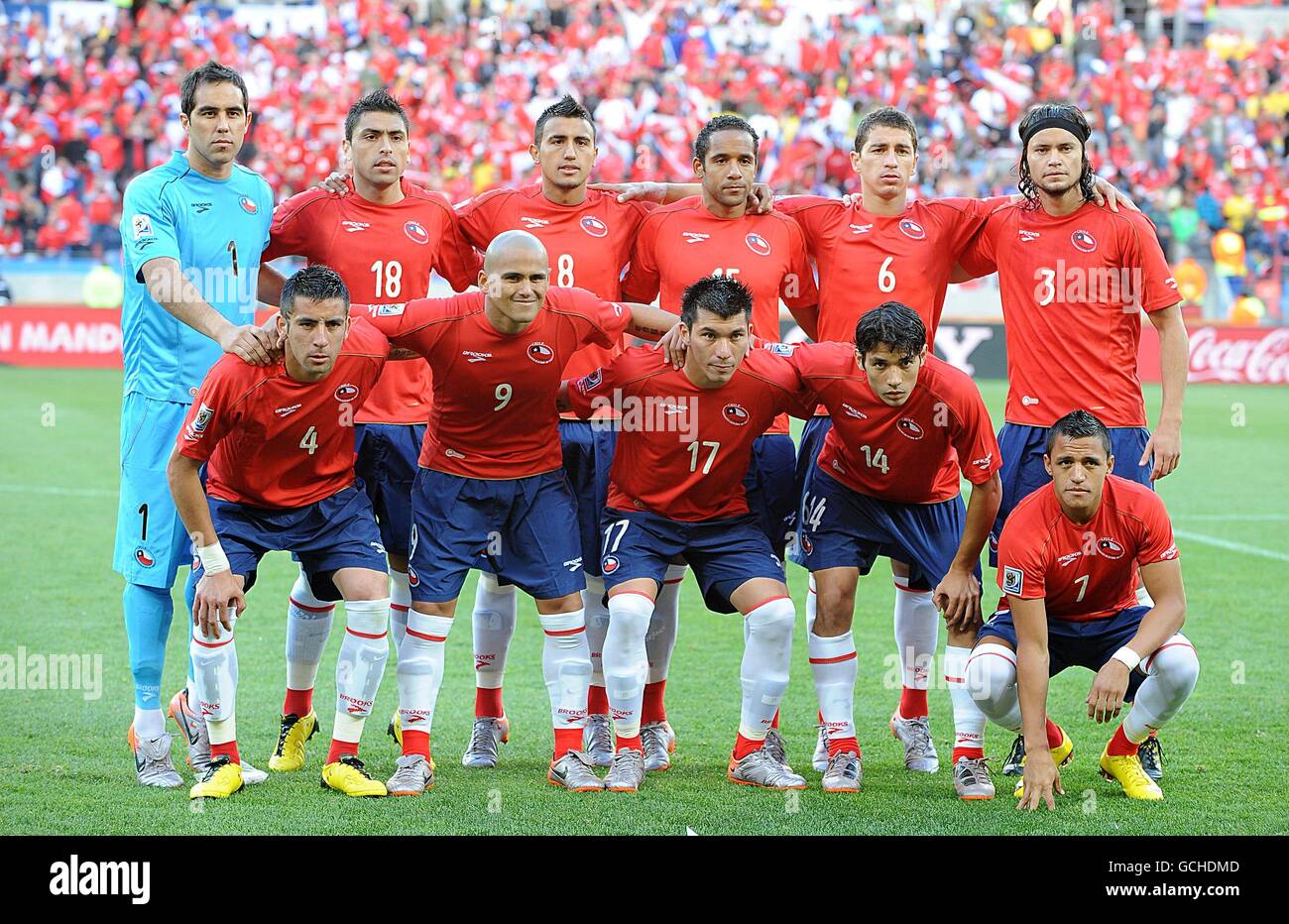 Soccer - 2010 FIFA World Cup South Africa - Group H - Chile v Switzerland -  Nelson Mandela Bay Stadium Stock Photo - Alamy