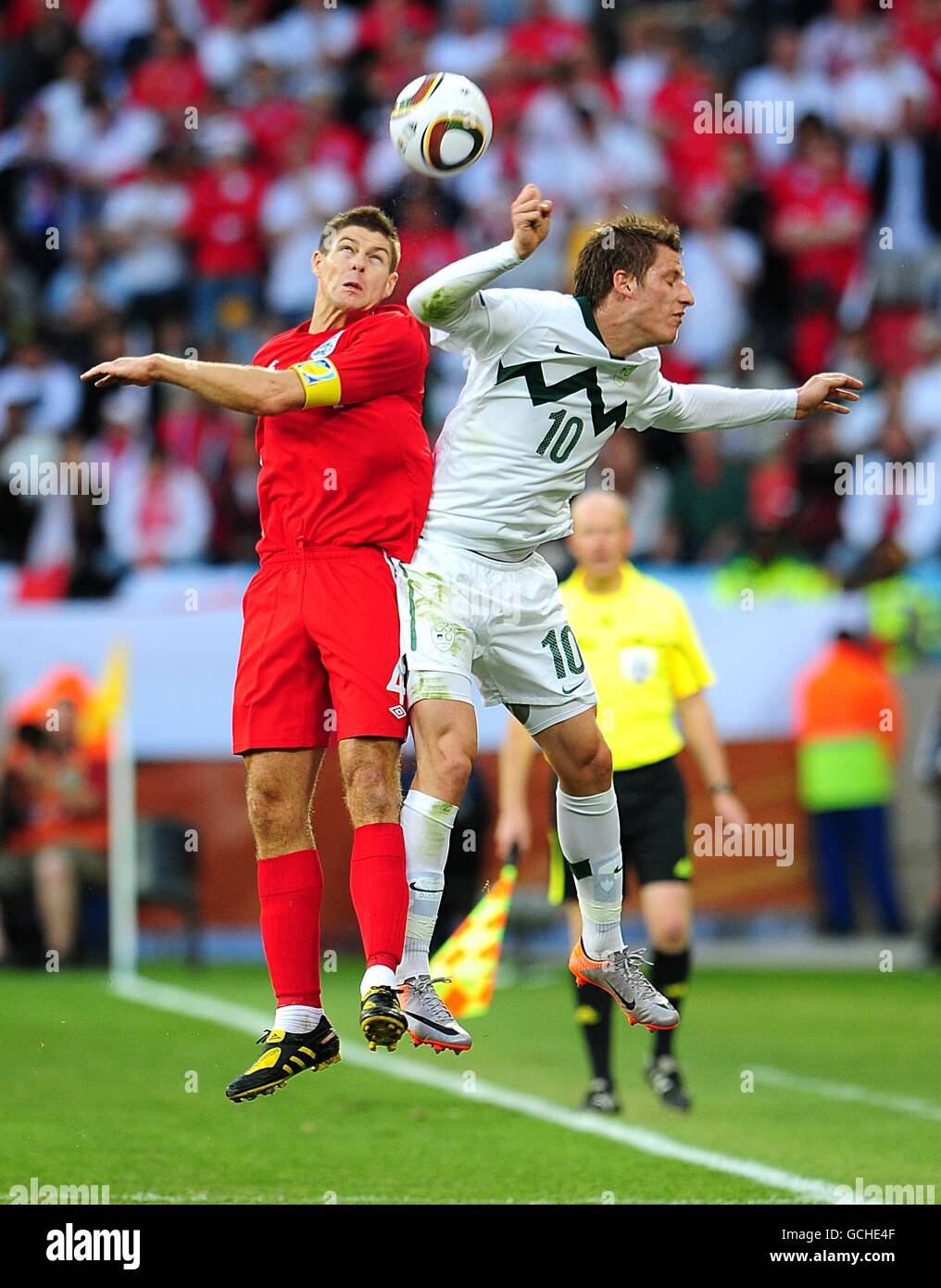 Soccer 2010 FIFA World Cup South Africa Group C Slovenia V