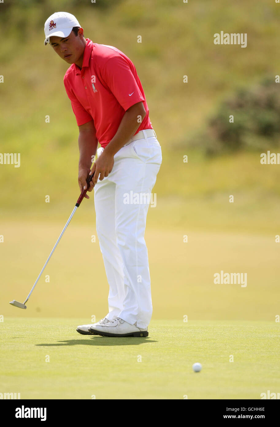 Golf Open Championship Qualifying Scotscraig Golf Course Stock