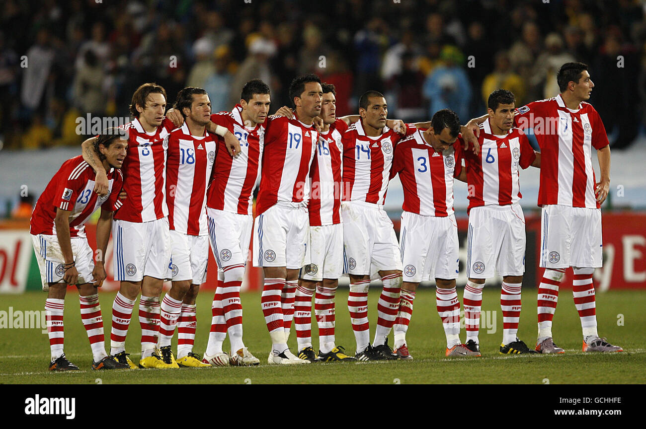 Paraguay players hi-res stock photography and images - Alamy