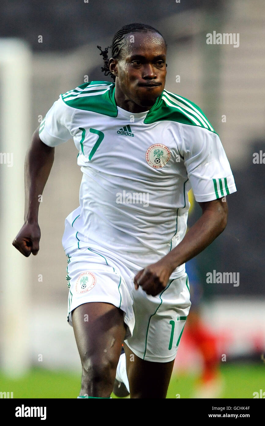 Soccer - International Friendly - Nigeria v Colombia - Stadium MK. Chidi Odiah, Nigeria Stock Photo