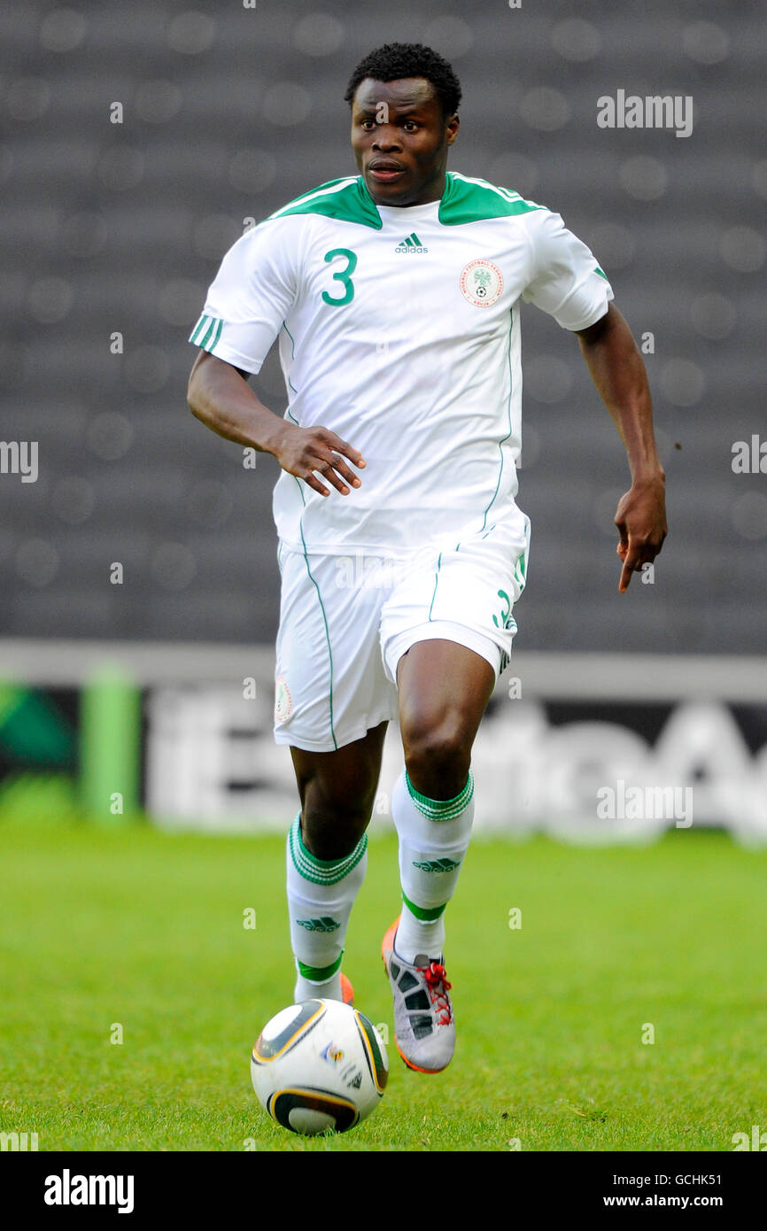 Soccer - International Friendly - Nigeria v Colombia - Stadium MK Stock Photo