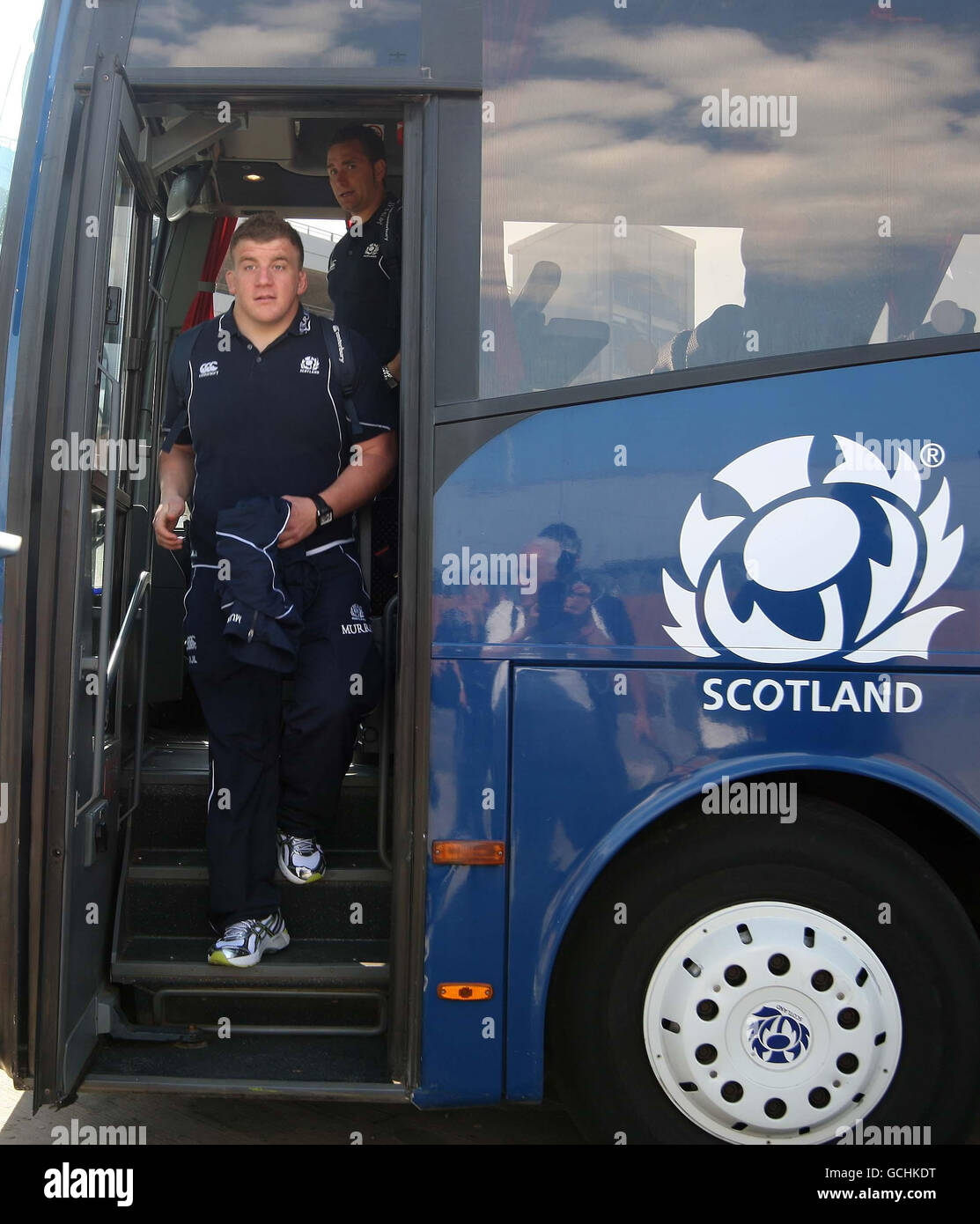 Rugby union scotland leave for argentina tour edinburgh airport hires