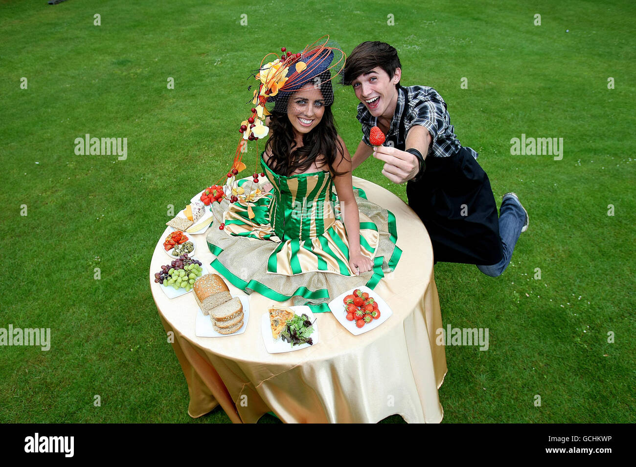 Taste of Dublin food festival Stock Photo Alamy