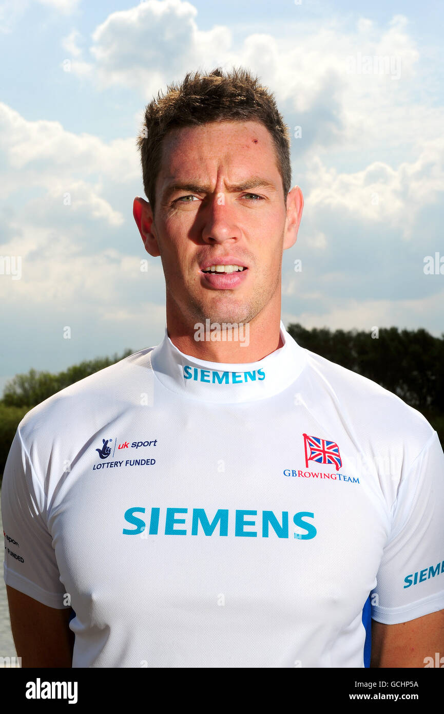 Ric Egington at the GB Rowing squad announcement at the Redgrave