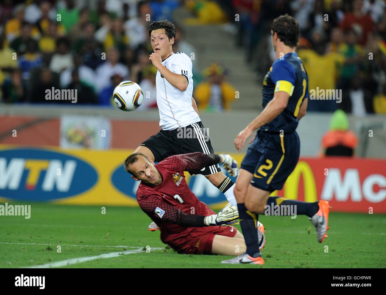 Goalkeeper Rushing Out Rushing goalkeeper hi-res stock photography and images - Alamy