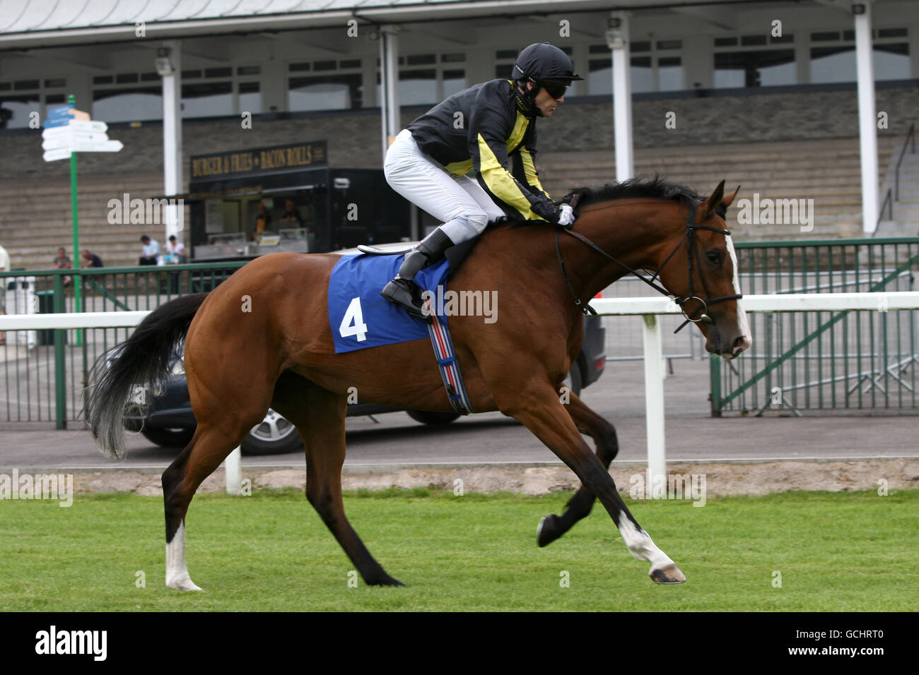 Horse Racing Chepstow Racecourse Stock Photo Alamy