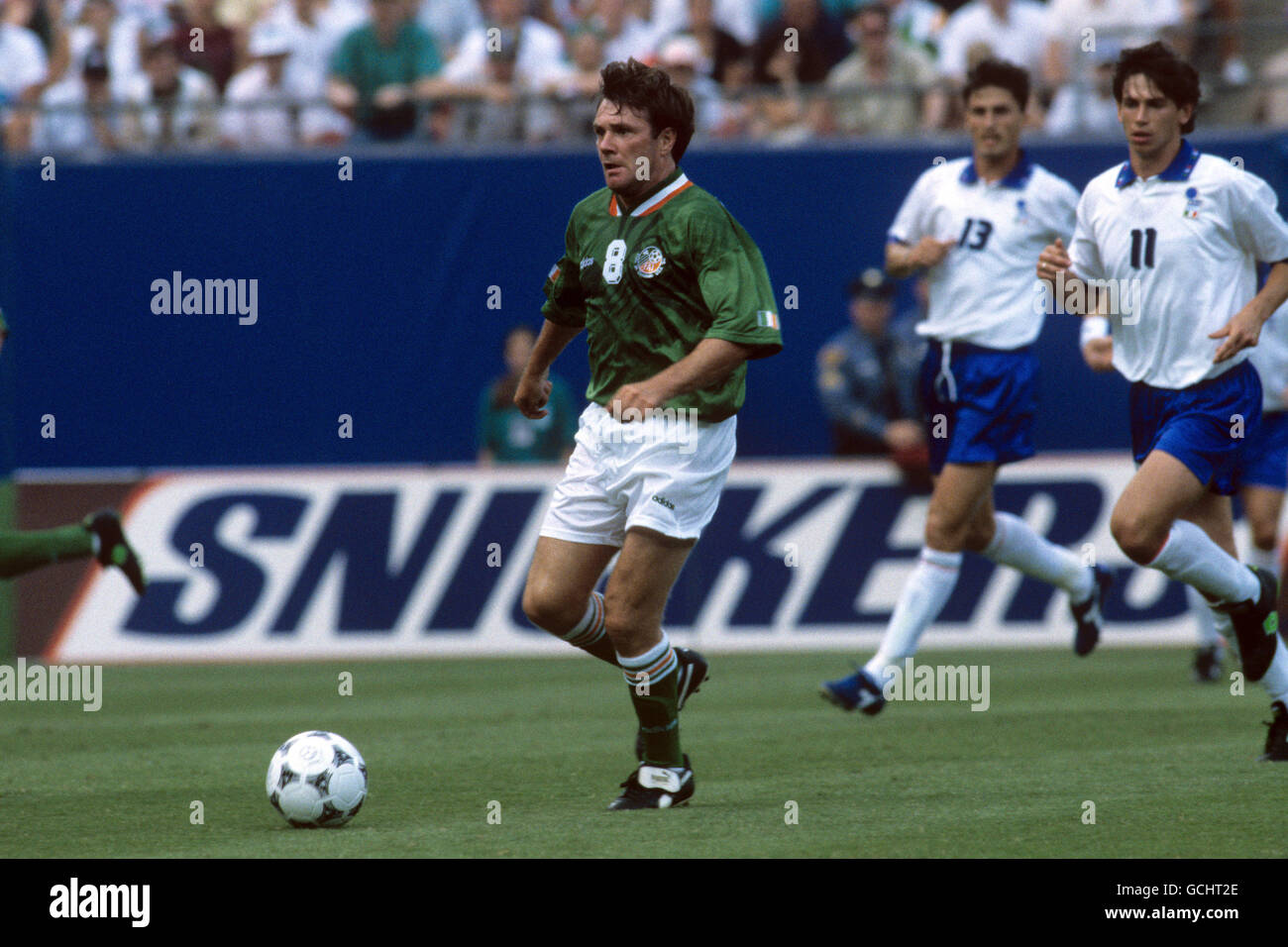 Soccer - 1994 FIFA World Cup USA - Group E - Italy v Republic of Ireland - Giants Stadium, New York Stock Photo