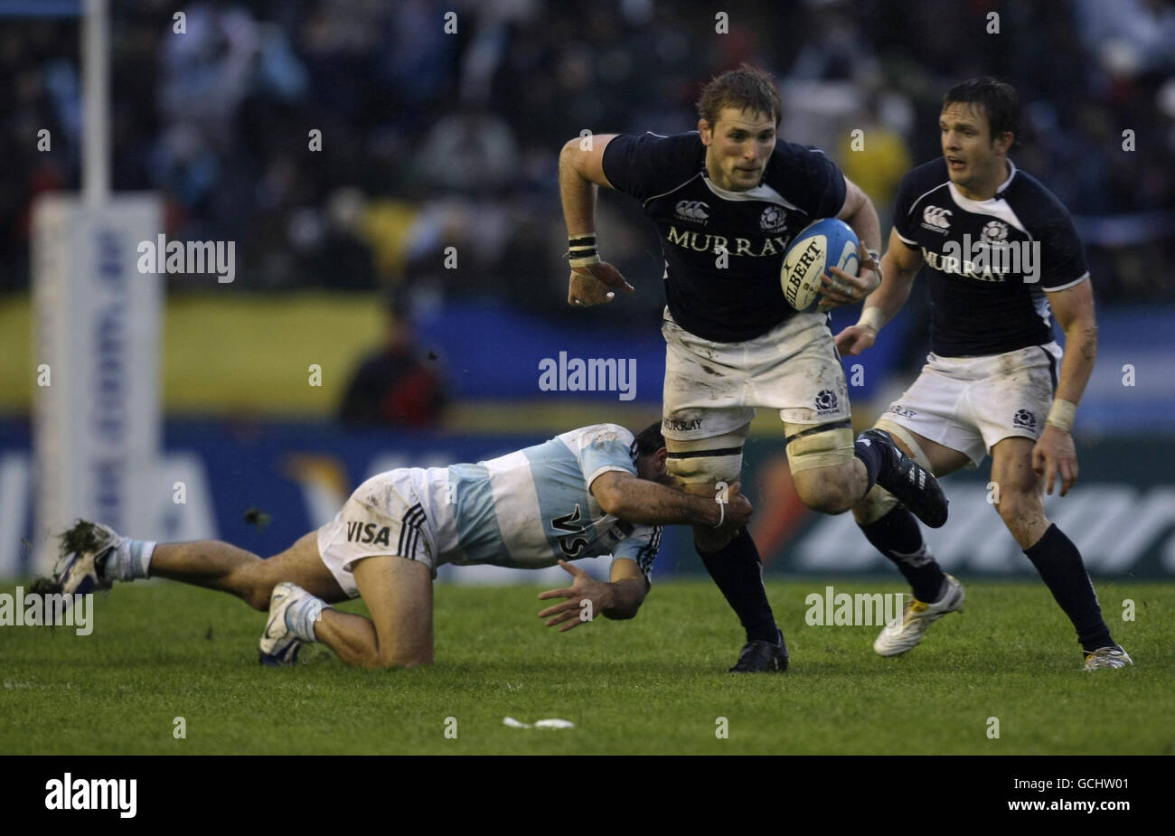 Rugby Union Second Test Argentina v Scotland Estadio Mundialista