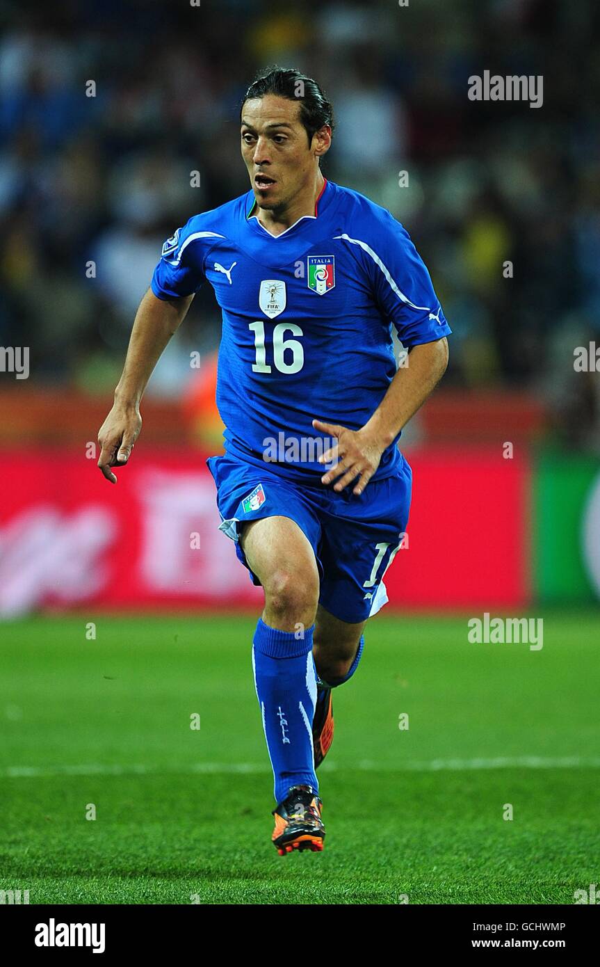 Soccer 2010 FIFA World Cup South Africa Group F Italy v New