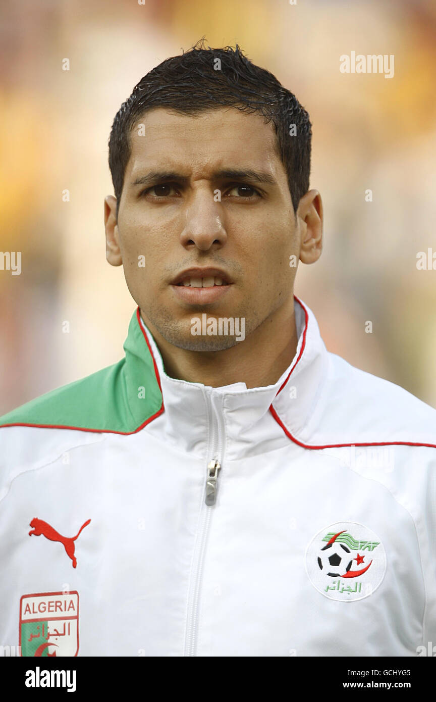 Soccer - 2010 FIFA World Cup South Africa - Group C - USA v Algeria - Loftus Versfeld Stadium. Karim Matmour, Algeria Stock Photo