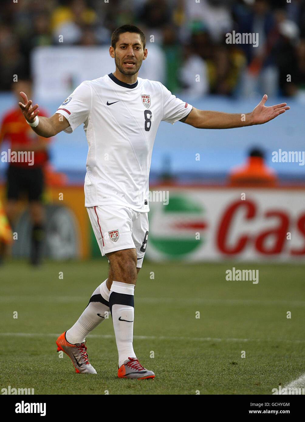 Soccer - International Friendly - Poland v USA - Wisla Stadium. Clint  Dempsey, USA Stock Photo - Alamy